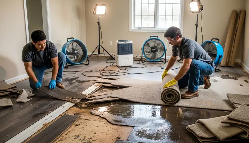 Water-Damaged Flooring Replacement Project in San Francisco, CA in San Francisco, CA